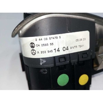 Recambio de mando luces para mercedes-benz clase c (w203) berlina 200 cdi (la) (203.007) referencia OEM IAM A2035451404 VEHICULO