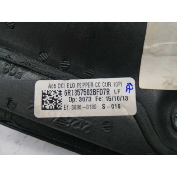 Recambio de retrovisor derecho para volkswagen polo (6r1) advance referencia OEM IAM 6R1857502B 6 CABLES 