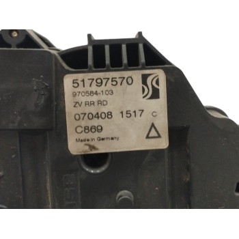 Recambio de cerradura puerta trasera derecha para fiat grande punto (199_) 1.3 d multijet (199.axd11, 199.axd1a, 199.axd1b,... r