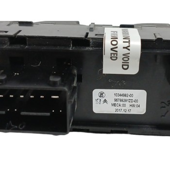 Recambio de mando elevalunas delantero izquierdo para citroën c4 picasso 1.2 12v e-thp / puretech referencia OEM IAM 96788281ZD 