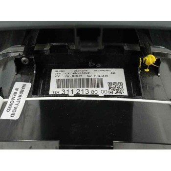 Recambio de cuadro instrumentos para citroën c3 aircross 1.2 12v e-thp / puretech referencia OEM IAM 9831121380  