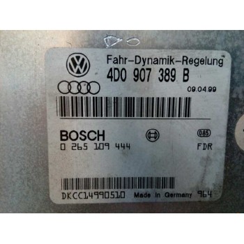 Recambio de centralita abs para audi a8 (d2) 2.5 tdi referencia OEM IAM 4D0907389B 0265109444 