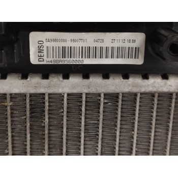 Recambio de radiador agua para fiat 500 l (330) 1.3 16v jtd cat referencia OEM IAM 8A9560000  