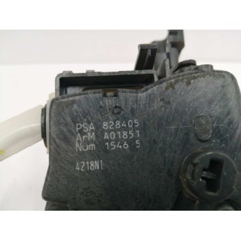 Recambio de cerradura puerta delantera derecha para citroën berlingo cuadro 1.6 16v hdi referencia OEM IAM 828405 PSA828405 