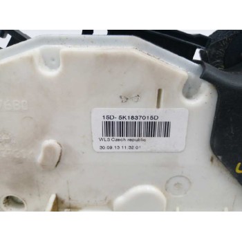 Recambio de cerradura puerta delantera izquierda para volkswagen polo (6r1) advance referencia OEM IAM 5K1837015D  