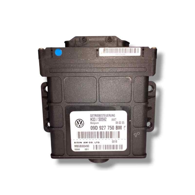 Recambio de centralita cambio automatico para volkswagen touareg (7la) 5.0 v10 tdi cat (ayh) referencia OEM IAM 09D927750BM  