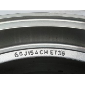Recambio de llanta para renault 21 berlina (b/l48) txi referencia OEM IAM 7700794527 6,5JX15 CH36 MONTE CARLE