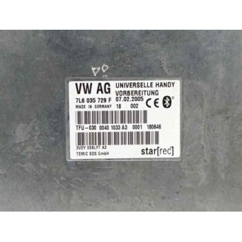 Recambio de modulo electronico para volkswagen touareg (7la) 5.0 v10 tdi cat (ayh) referencia OEM IAM 7L6035729F  