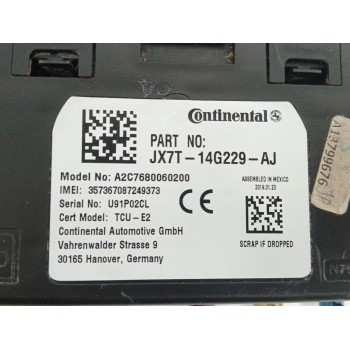 Recambio de modulo electronico para audi a6 c6 (4f2) 3.0 tdi quattro referencia OEM IAM JX7T14G229AJ  A2C7680060200