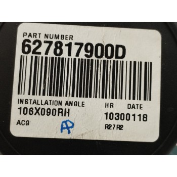 Recambio de cinturon seguridad trasero derecho para nissan pulsar hatchback (c13) 1.2 dig-t referencia OEM IAM 627817900D 627762