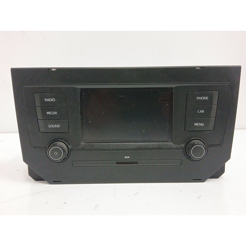 Recambio de sistema audio / radio cd para seat ibiza v (kj1, kjg) 1.6 tdi referencia OEM IAM 6F0035888  