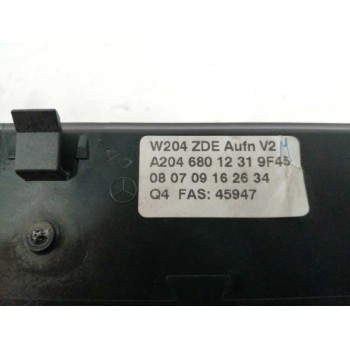 Recambio de pantalla multifuncion para mercedes-benz clase c (w204) berlina 1.8 cat referencia OEM IAM A2046801231  