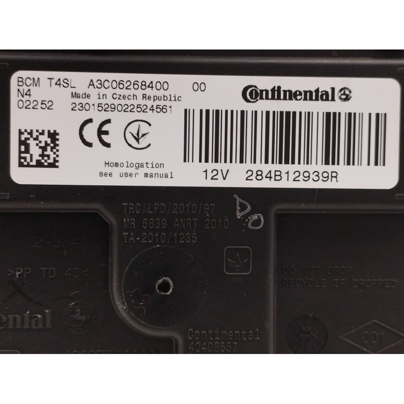 MODULO ELECTRONICO A3C06268400