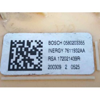 Recambio de aforador para renault trafic furgón 2.0 dci diesel energy referencia OEM IAM 172021439R 0580203355 