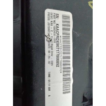 Recambio de elevalunas delantero derecho para dodge nitro 2.8 crd referencia OEM IAM 1002410010 SIN MOTOR 