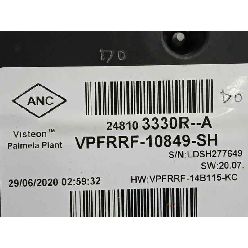 CUADRO INSTRUMENTOS VPFRRF10849SH