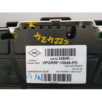 Recambio de cuadro instrumentos para renault captur 0.9 energy referencia OEM IAM 248103499R  