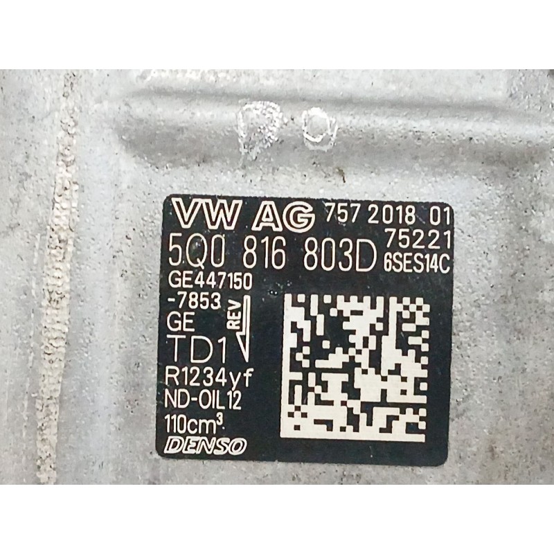 COMPRESOR AIRE ACONDICIONADO 757201801