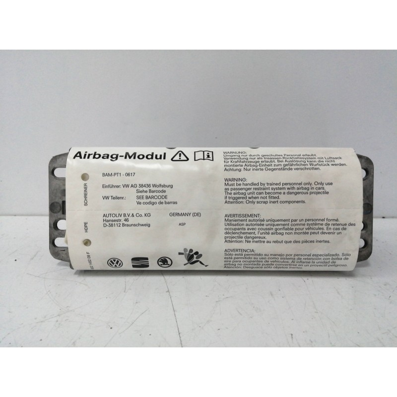 Recambio de airbag delantero derecho para volkswagen golf v berlina (1k1) 2.0 tdi referencia OEM IAM 1K0880204K  