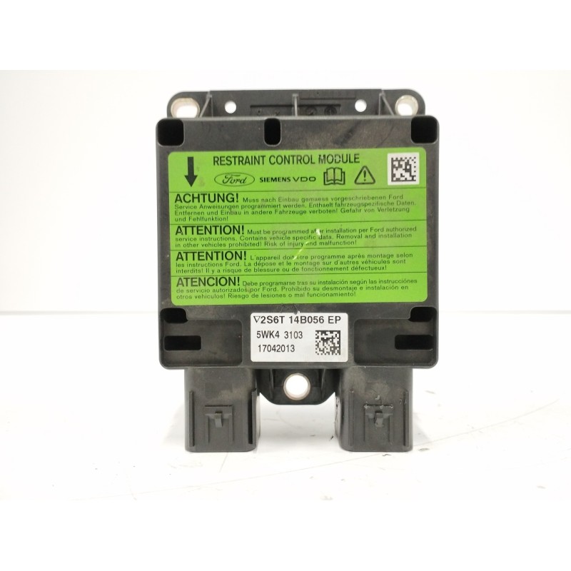 Recambio de centralita airbag para mazda 2 berlina (dy) 1.4 diesel cat referencia OEM IAM 2S6T14B056EP 5WK43103 