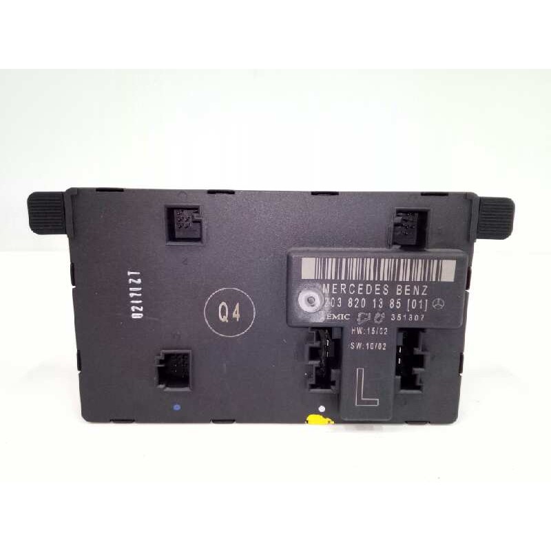 Recambio de modulo electronico para mercedes-benz clase c coupé (cl203) c 180 kompressor (203.746) referencia OEM IAM 2038201385