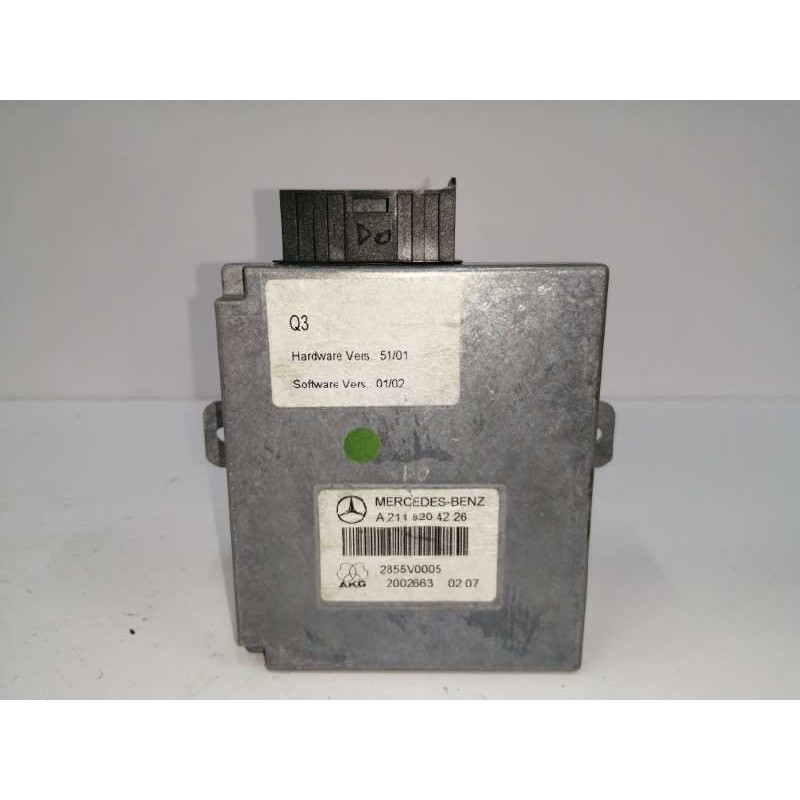 Recambio de modulo electronico para mercedes-benz clase e (w211) berlina e 500 (211.070) referencia OEM IAM A2118204226  