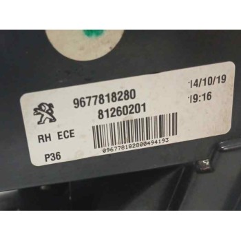 Recambio de piloto trasero derecho interior para peugeot 308 ii (lb_, lp_, lw_, lh_, l3_) 1.2 thp 130 referencia OEM IAM 9677818