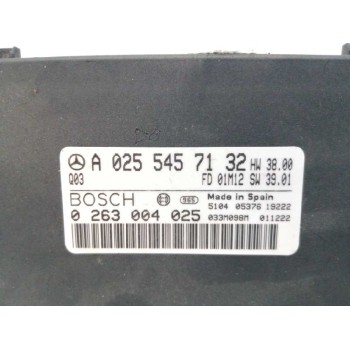 Recambio de centralita cambio automatico para mercedes-benz clase e (w211) berlina e 500 (211.070) referencia OEM IAM A025545713