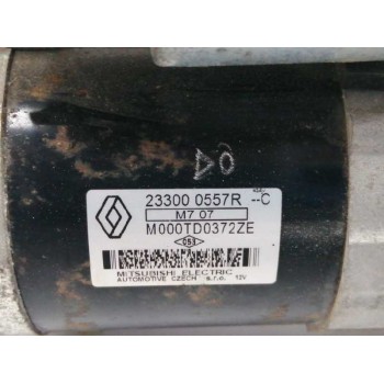 Recambio de motor arranque para renault captur 0.9 energy referencia OEM IAM 233000557R M000TD372ZE 