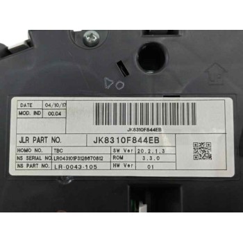 Recambio de cuadro instrumentos para jaguar f-pace (x761) 2.0 td4 awd referencia OEM IAM JK8310F844EB  