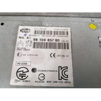 Recambio de sistema audio / radio cd para citroën c4 picasso ii 1.6 bluehdi 120 referencia OEM IAM 9810485780  