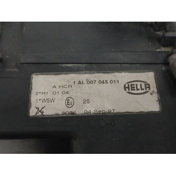 Recambio de faro izquierdo para bmw serie 3 berlina (e36) 2.5 turbodiesel cat referencia OEM IAM 63121393271 007045011 