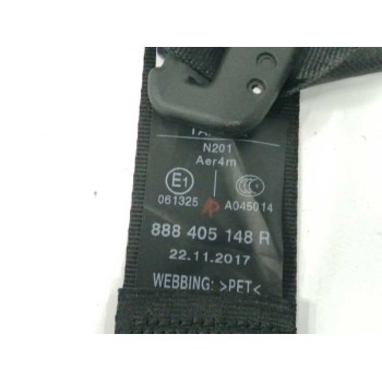 Recambio de cinturon seguridad trasero izquierdo para renault captur 0.9 energy referencia OEM IAM 888405148R  