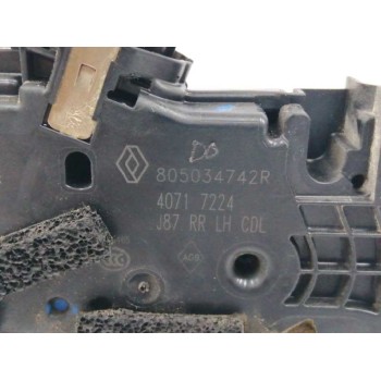 Recambio de cerradura puerta trasera izquierda para renault captur 0.9 energy referencia OEM IAM 805034742R  