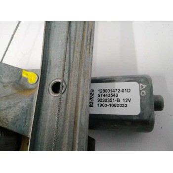 Recambio de elevalunas trasero izquierdo para renault captur 0.9 energy referencia OEM IAM 128001472 9030351B 