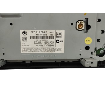 Recambio de pantalla multifuncion para skoda octavia lim. (5e3) 2.0 tsi referencia OEM IAM 5E0919605B  
