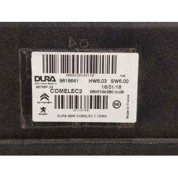 Recambio de centralita cambio automatico para citroën c4 picasso 1.2 12v e-thp referencia OEM IAM 9805164380  