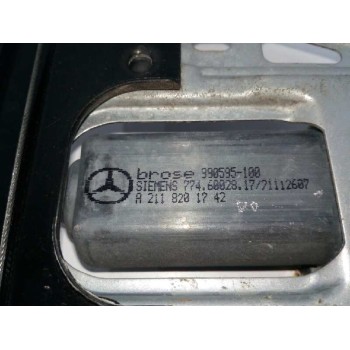 Recambio de elevalunas delantero derecho para mercedes-benz clase c coupé (cl203) c 180 kompressor (203.746) referencia OEM IAM 