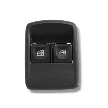 MANDO ELEVALUNAS DELANTERO IZQUIERDO 254118722R ENCHUFE BLANCO 