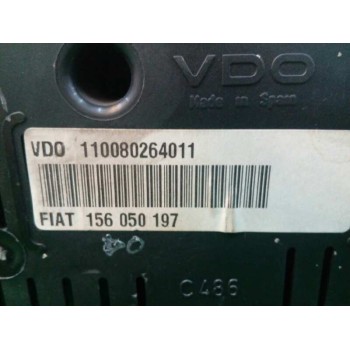Recambio de cuadro instrumentos para alfa romeo gt (125) 1.9 jtd 16v 150/ distinctive referencia OEM IAM 156050197 110080264011 