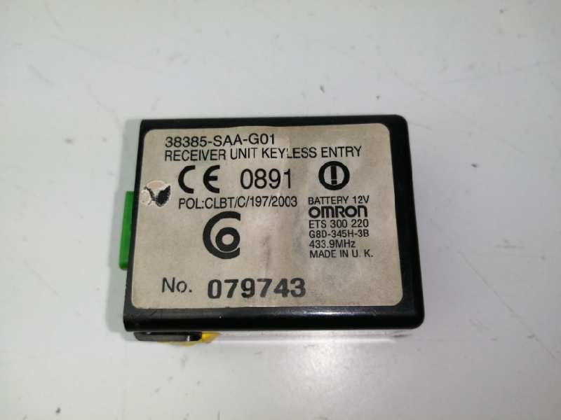Recambio de modulo electronico para honda cr-v (rd8) ex referencia OEM IAM 38385SAAG01  