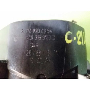 Recambio de rejilla aireadora para mercedes-benz clase a (w176) a 200 (176.043) referencia OEM IAM A1768300354 CENTRAL 