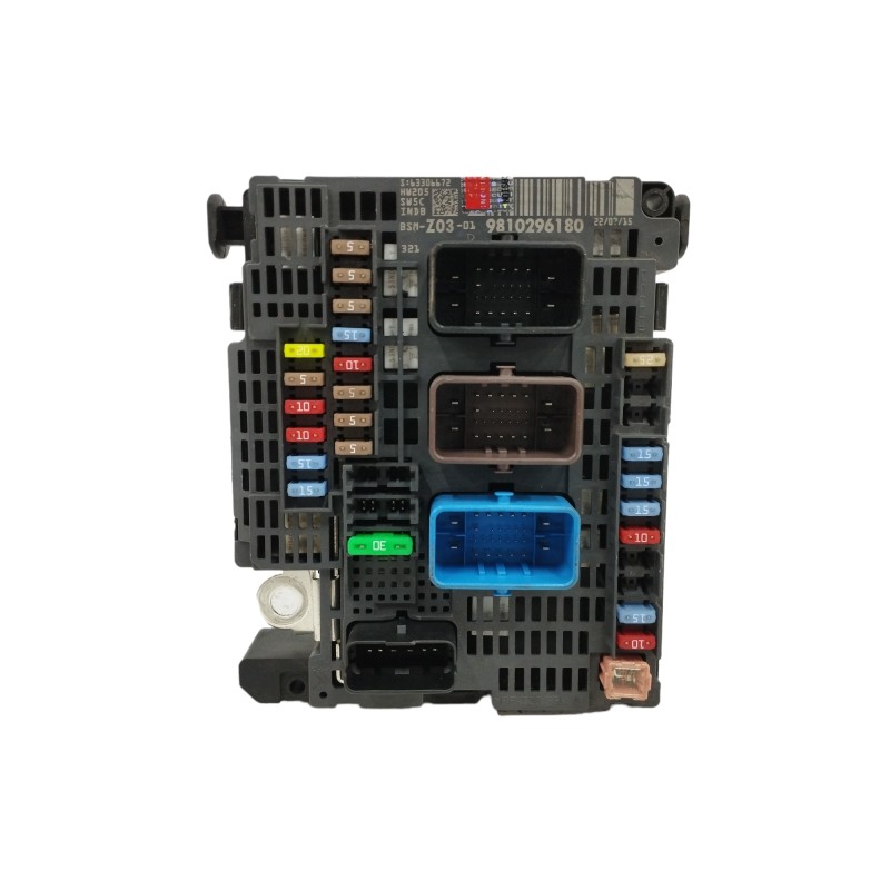 Recambio de caja reles / fusibles para citroën c4 picasso 1.6 blue-hdi fap referencia OEM IAM 9810296180  