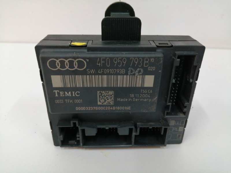 Recambio de modulo electronico para audi a6 berlina (4f2) 2.0 tdi referencia OEM IAM 4F0959793B CONTROL DE PUERTA 