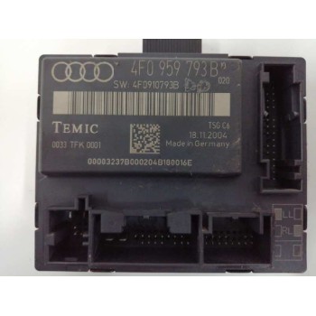 Recambio de modulo electronico para audi a6 berlina (4f2) 2.0 tdi referencia OEM IAM 4F0959793B CONTROL DE PUERTA 