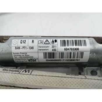 Recambio de airbag cortina delantero derecho para mercedes-benz clase c (w204) lim. c 220 cdi blueefficiency (204.002) referenci