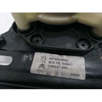 Recambio de elevalunas delantero derecho para citroën c4 picasso ii 1.6 bluehdi 120 referencia OEM IAM 9675924680 9675288880 