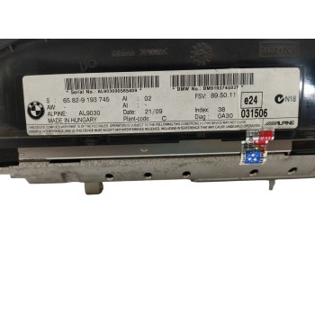 Recambio de pantalla multifuncion para bmw serie 3 berlina (e90) 335d referencia OEM IAM 65829193745  