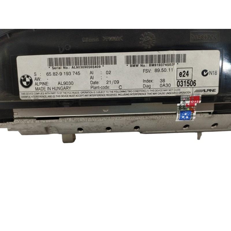 PANTALLA MULTIFUNCION