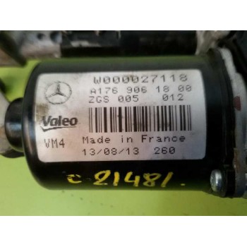 Recambio de motor limpia delantero para mercedes-benz clase a (w176) a 200 (176.043) referencia OEM IAM A1769061800 W000027118 